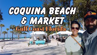 Took a trip to Coquina Beach amp Market on the way to Anna Maria  Absolutely stunning turquoise water [upl. by Benjamin]