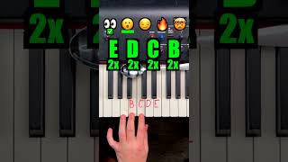 ☝️ Free Piano Course in Bio  Learn 4 Chords Play 100s of Songs [upl. by Cati]