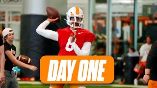 HIGHLIGHTS Tennessee football hits the practice field for the start of fall camp I Volquest I GBO [upl. by Gwennie]