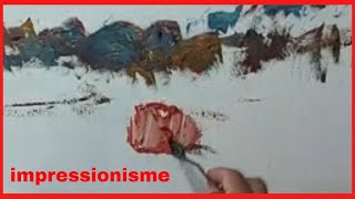 TECHNIQUE DE LA PEINTURE IMPRESSIONISTE [upl. by Urquhart]