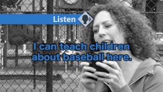 Lets Learn English Lesson 33 Learning Americas Sport [upl. by Zetes]