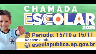 Chamada Escolar Unificada continua para interessados em estudar nas escolas de Macapá e Santana [upl. by Davilman]