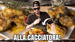 POLLO ALLA CACCIATORA la mia ricetta ignorante [upl. by Tannenbaum]