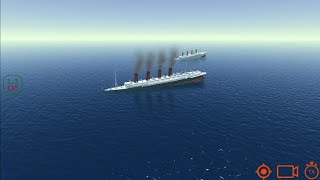 RMS MAURETANIA AND BRITANNIC SANK [upl. by Buroker235]