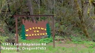 11410 E Mapleton Rd Mapleton Oregon [upl. by Drahnreb343]