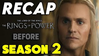 The Rings of Power Season 1 Recap  Everything You Need To Know Before Season 2 Explained [upl. by Li]