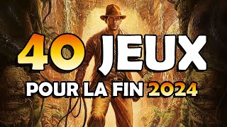 40 JEUX VIDEO les plus attendus FIN 2024  Dates de sortie sur PS5 XBOX Series XS Switch et PC [upl. by Calypso348]