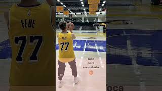 Hoy 10 de octubre va jugar FEDE en Argentina básquet 🏀 fedevigevani fedevigevani edit apoyo [upl. by Aitnahc]