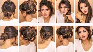 ★TOP 2017 ft Herstyler 💗 Everyday FALL HAIRSTYLES for WORK amp SCHOOL 💗 UPDOS for MEDIUM LONG HAIR 💗 [upl. by Ariet]