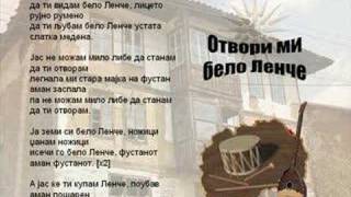 Otvori Mi Belo Lence  Macedonian Song [upl. by Sherar]