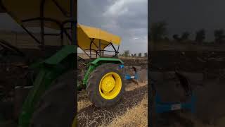 Green horse 💚  farmerking khedut farming farmer tractor viral khedutvideo [upl. by Haleak]