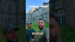 La Crypte Des Templiers paranormal urbex exploration creepy ghost fyp [upl. by Zingale]