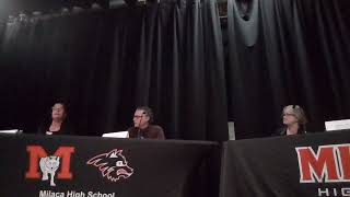 9 9 24 Milaca School Board Forum [upl. by Bonita416]