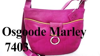 Review of Osgoode Marley Chianti Cashmere Leather Handbag [upl. by Nnagem420]