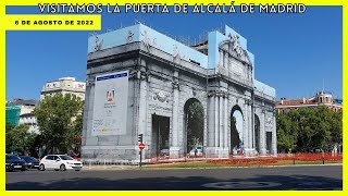 🚧 VISITAMOS LA PUERTA DE ALCALÁ DE MADRID  EL MEJOR TOUR POR LA CORNISA DEL EDIFICIO 🚧 [upl. by Ayinat503]