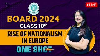 CBSE Class 10 History Chapter 1  Rise of Nationalism In Europe One Shot  History By Ujjvala Mam [upl. by Brandie]