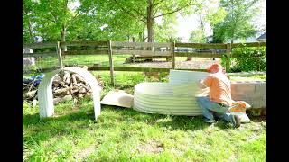 Blumfeldt Raised Garden Bed Assembly Time Lapse [upl. by Brand]