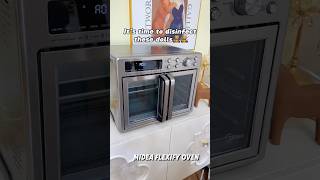 airfryer frenchdoorairfryer mideaflexify frenchdooroven ovenbreak breakfast [upl. by Hevak]