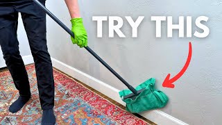 How to Easily Clean Your Baseboards Doors and Trim [upl. by Lleuqram]