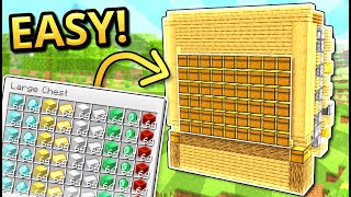 Minecraft MULTI Item Sorting System Silent Lagless Easy Expandable [upl. by Aramo]