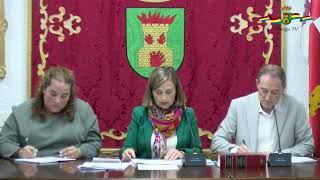 Pleno Ordinario del Ayuntamiento de Ólvega  Octubre 2024 [upl. by Lamee]