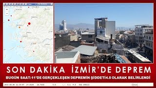 izmirde deprem son dakika 8 Ağustos 2019 [upl. by Llerrat]