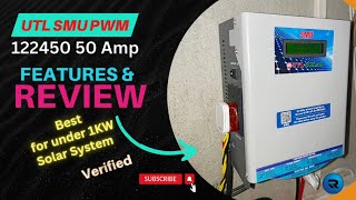 UTL SMU 1224V 50AMP Features and Review Hindi rkcommunics [upl. by Lonergan]