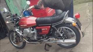 Moto Guzzi 850 T3 Started After 37 Years [upl. by Lilas]