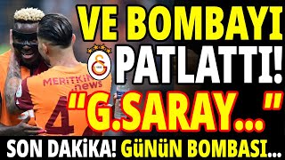 GALATASARAY BOMBAYI PATLATTI OSIMHEN [upl. by Downs]