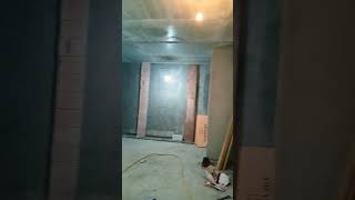 Штукатурка стен под маяки india construction youtube foodart youtubeshorts ytshorts shorts [upl. by Marshall]