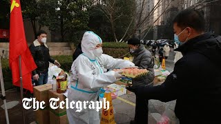 China Millions locked down in Xian as residents complain of food shortages  Covid19 [upl. by Dazraf695]