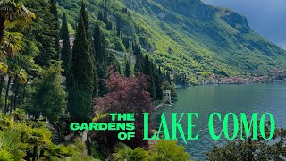 Gardens of Lake Como Italy  Walking Tour  4K [upl. by Matty]