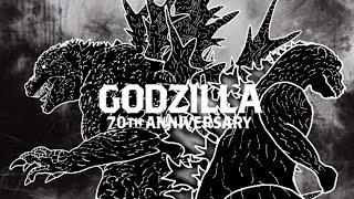 Godzilla 70th Anniversary Tribute [upl. by Retrac]