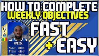 HOW TO COMPLETE THE WEEKLY OBJECTIVE FOR ROW 20 TOTS MOUSSA MAREGA FAST EASY BEST WAY WIN ONLINE [upl. by Retnyw]