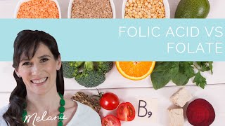 Folic acid vs folate dietitian explains [upl. by Jay]