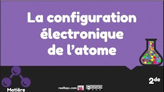 configurationelectronique [upl. by Reema]