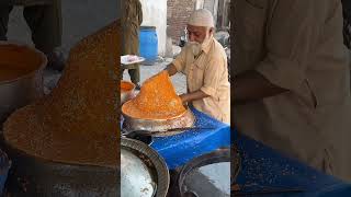 Eid Special katlama 🤤streetfood food shorts [upl. by Ecinert39]