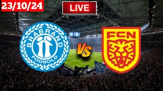 Brabrand vs Nordsjælland  DBU Pokalen  Live Match Score Today HD [upl. by Yanal167]