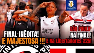 🔴FINAL MAJESTOSA E INÉDITA NO BRASILEIRÃO FEMININO 2024 Corinthians x São Paulo [upl. by Francine141]