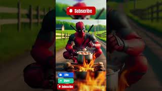 Marvels Ultimate Showdown Spiderman Deadpool And Venom Battle It Out shorts marvel spiderman [upl. by Ydne]