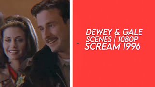 Dewey Riley amp Gale weathers Scenes logoless1080p scream 1996 download [upl. by Enirual297]