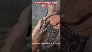 Sindri Asking Kratos About Axe [upl. by Matti]