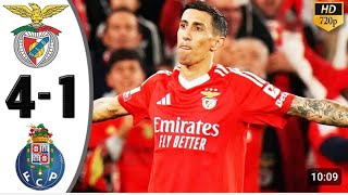 Benfica vs Porto 41 Highlights and All Goals 2024 [upl. by Starla906]