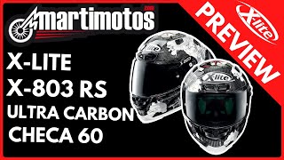 PREVIEW  XLITE X803 RS ULTRA CARBON CARLOS CHECA 60 [upl. by Ailehs]