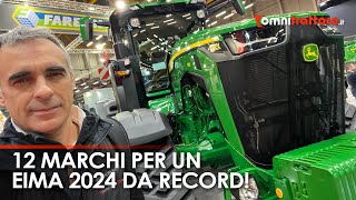 MAXI mezzi agricoli a EIMA per il 2025 con OmniTrattoreit PARTE 2 [upl. by Assilla]