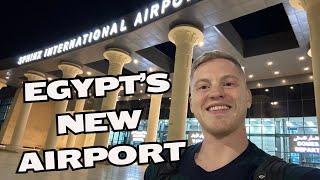 Sphinx International Airport SPX Cairo Egypts New Airport [upl. by Enilesor]