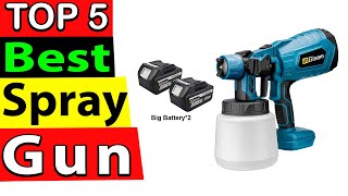 Best Electric Spray Gun Review 2025 TOP 5 [upl. by Niltiak]