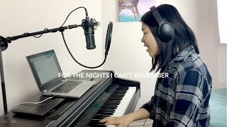 For The Nights I Cant Remember  Hedley Acoustic Cover by Emily Sin  Throwback Thursday [upl. by Donia755]