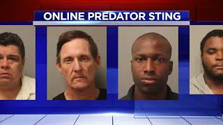 Online predator sting catches 9 men [upl. by Enneite465]