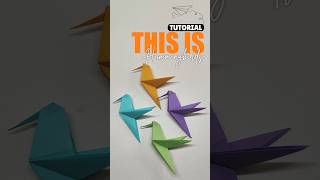 TUTORIAL This Is Hummingbirds origamibirds hummingbird [upl. by Onit992]